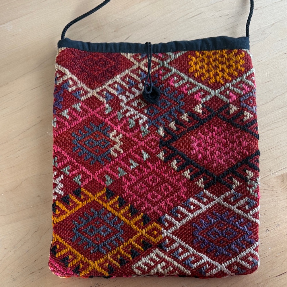 Multicolor Patterned Women Bag